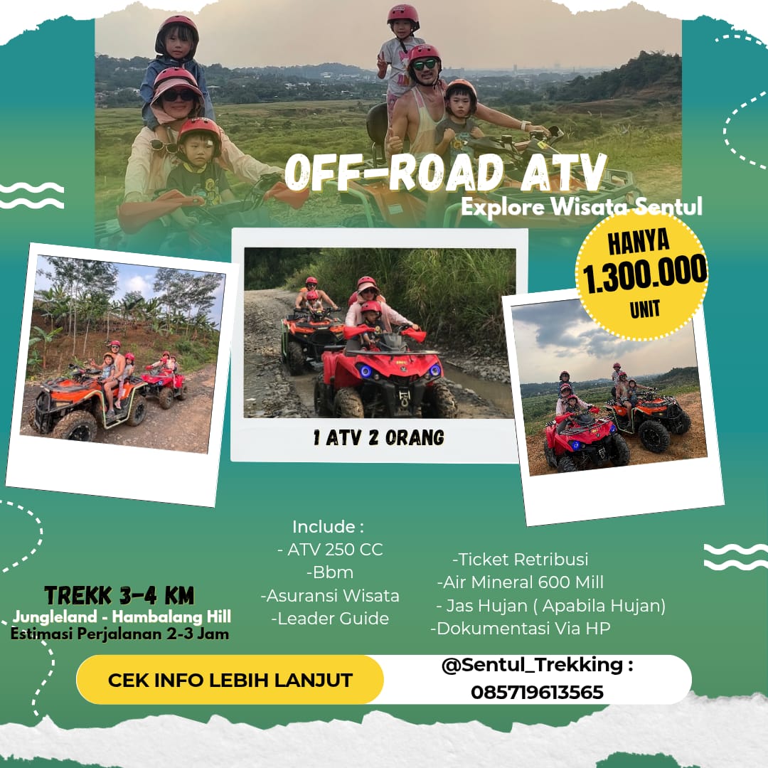 Paket Off-Road ATV Sentul - sentultrekkingbogor.co.id